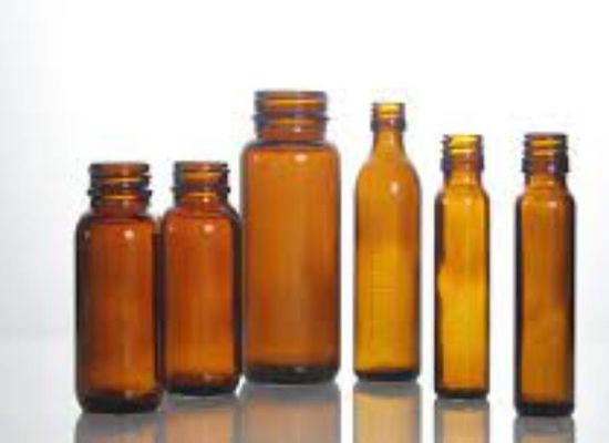 240ml楕円形の液体の薬のびんのこはく色のプラスチックびん