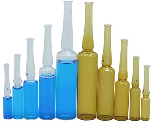 ホウケイ酸塩5.0の空のガラス製アンプル1ml - 40ml