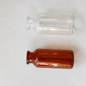 液体の薬のためのISOの注入のガラス ガラスびん耐熱性OEM