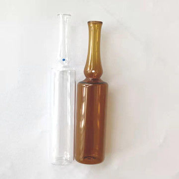 注入のための透明なこはく色の空のガラス製アンプル10ml
