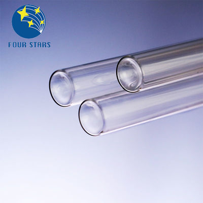 品質  Lightweight 2.2g/Cm2 Transparent Glass Tube In Chemistry Lab 工場