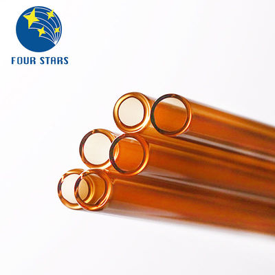 薬剤のこはく色化学ガラス管1-20ml Borosilの試験管