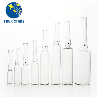Borosilicate5.0ガラス空のガラス製アンプルは表面を滑らかにする