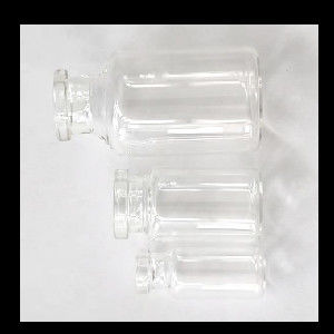 明確な、こはく色医学の小さい薬剤のびんの注入のガラス ガラスびん