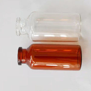 ストッパー ブラウンのゴム製注入のガラス ガラスびん7ml