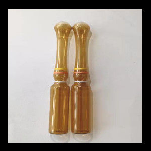 注入のための透明なこはく色の空のガラス製アンプル10ml